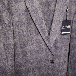 Jos. A. Bank Gray Checkered Blazer